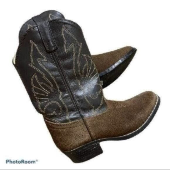 Masterson Boot Company Leather Western Wear Boots Size 4 - Picture 2 of 9